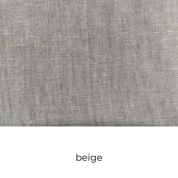 Próbka kolorystyczna lnu beżowa beige