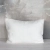 Lniana poszewka na poduszkę kremowo biała PURE cream white