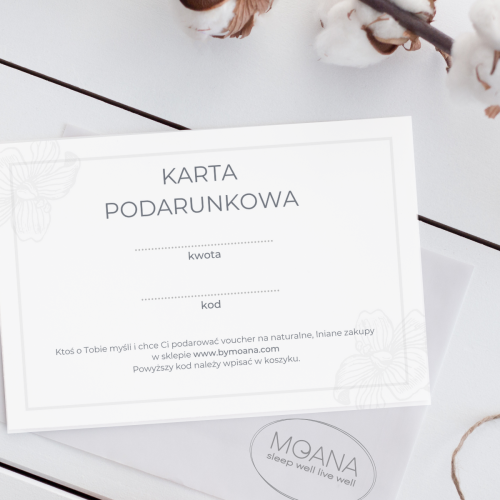 karta podarunkowa - voucher