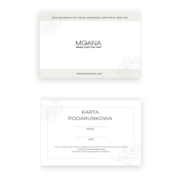 karta podarunkowa - voucher