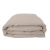 Lniana poszwa na kołdrę beżowa SILVER BIRCH natural beige