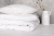 lniana poduszka i kołdra kremowo biała PURE cream white