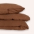 koldra-i-poduszka-cinnamon_urban.jpg poduszka i kołdra lniana w kolorze cynamonowego brązu