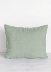 lniana poszewka na poduszkę PURE sage green, jasny zielony